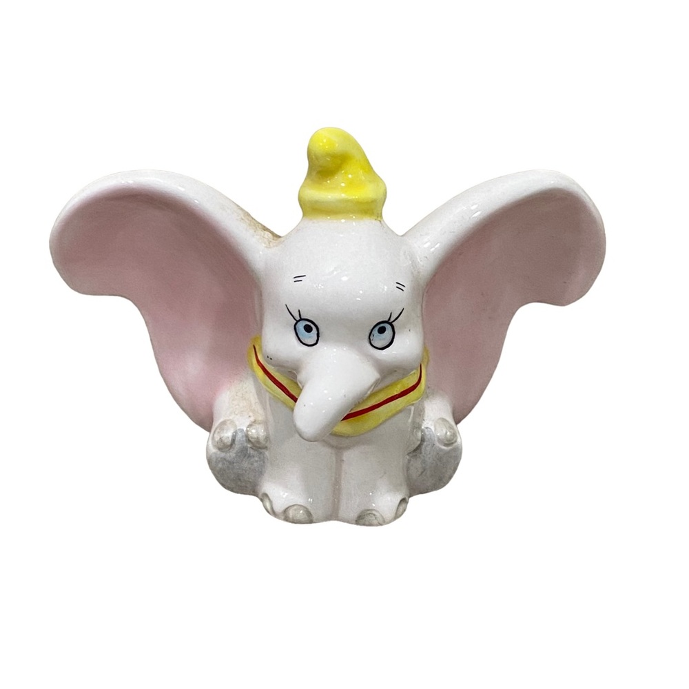 Vintage Disney Dumbo Porcelain Figurine
